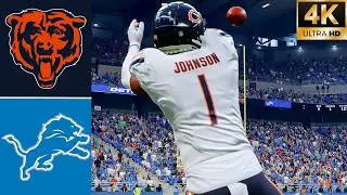 Bears vs Lions l Week 13 2024 Season (Madden 25 Rosters) l 4K Madden 24 PS5 Simulation