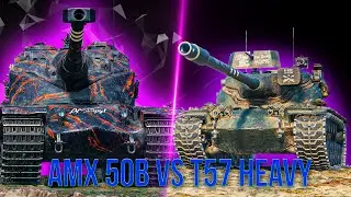 AMX 50B против T57 HEAVY | КТО ОКАЖЕТСЯ ЛУЧШЕ?