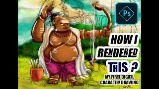 HOW TO PAINT AND RENDER A CHARACTER IN PHOTOSHOP