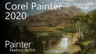 Corel Painter 2020 - Master study 6  (Davey Baker)