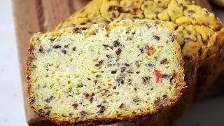 Кукурузно-нутовый безглютеновый хлеб со льном на закваске