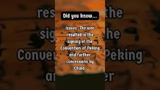 The Third Opium War #history #historicalfacts #historical