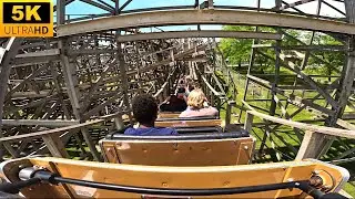 Outlaw POV 5K Back Row UNDERRATED Wooden Coaster Adventureland, IA