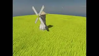 Grass Field Rendering - OpenGL