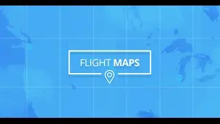 Flight Maps - Visualize Where You're Travelling | After Effects Template | Openers