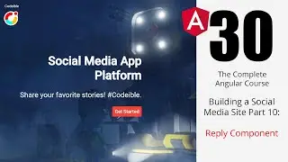 Angular Project 1: Building a Social Media Site Part 10: Reply Component