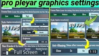 how to pubg\Bgmi graphics settings all details explain in || pubg\bgmi best graphics settings detail