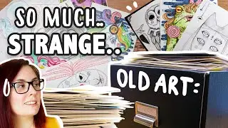 Over a DECADE of ART... (Finally Sorted + Art Tour!)