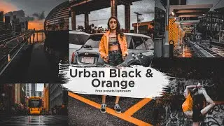 How to Edit Urban Black and Orange_Ligtroom Mobile Presets DNG | Urban Dark Orange | Urban Orange