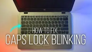 Fix Caps Lock/Scroll Lock Blinking with Black Screen on your Laptop