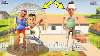 KIZGIN KOMŞUYU KÖY EVİNDE YAKALADIK 😱 Angry Neighbor Yeni