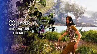 Interactive Foliage Unreal Engine 5 Walkthrough | Games By Hyper