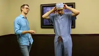 Dr. Cunningham teleports Dr. Hoehn when getting ready for clinic!
