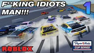 The WORST Drivers on Roblox PERIOD!!!｜Papermate Race Highlights #1
