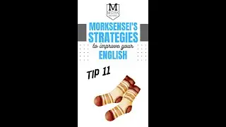 Morksensei's Strategies to Improve your English - TIP 11: Memorize Creatively #shorts