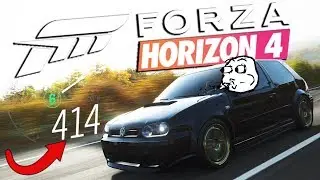 Zagrajmy w FORZA HORIZON 4 PL #18 - PONAD 400 KM/H 1000 KONNY GOLFEM IV 😱 😱