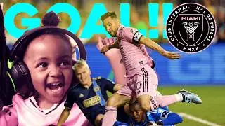 INTER MIAMI VS PHILADELPHIA UNION REACTION