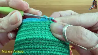 Improving the Mochila stitch left handed