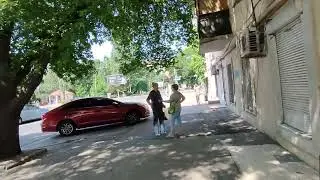 Одесса. 25 июня 2023. Воскресенье, жара, центр города.