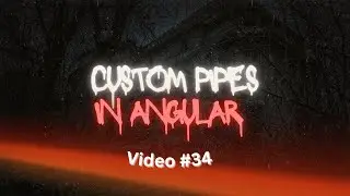 Building Custom Pipes in Angular 17: Transform Data Your Way | Video # 34 | Code with Kaleem