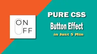 Button effect Pure CSS animation in just 5 Min | | Mr. Project Designer