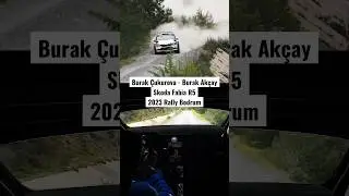 2023 Rally Bodrum / Burak Çukurova - Burak Akçay / Skoda Fabia R5