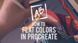 How to Flat Colors in Procreate