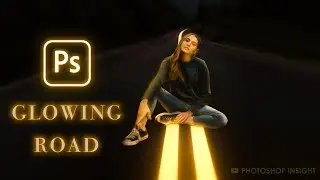 Glowing Road Editing Tutorial in Photoshop cc 2021 | How to Edit Like Calop | Photo Editing Tutorial
