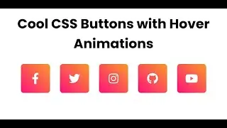 How to make CSS Social Media Buttons (FREE Source Code!)