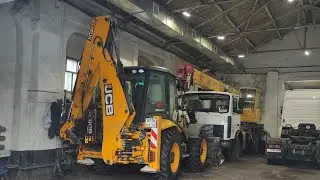 JCB#1 УБОРКА СНЕГА