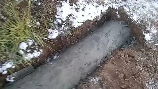 дренажная труба своими руками.