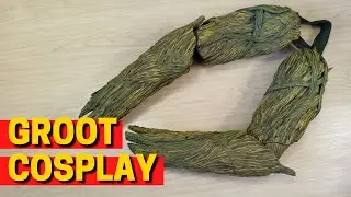 Cosplay Groot from Martin Mart. How to make a Groot. Как сделать руки Грута