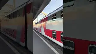 Поезд Санкт-Петербург - Адлер отправляется с Московского вокзала