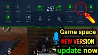 Game space Latest version add voice changer || update now || incoming call problem solve game time.