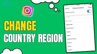 How to change instagram country region 2023