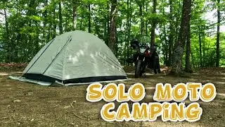 solo moto camping