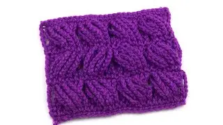 Плетеный узор из цепочек   Braided chain pattern