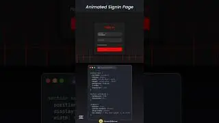Animated Login Form | Animated Login Page Using HTML CSS & JavaScript |  CodeMinds