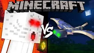 Ghast vs. Phantom - Minecraft