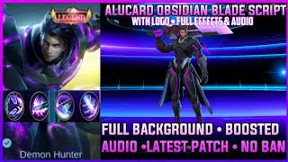 ALUCARD LEGEND SKIN WITH LOGO SCRIPT | MLBB |  | 100℅ WORKING | FLORYN PATCH | NO BAN