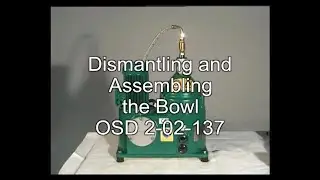 GEA Westfalia OSD 2-02-137  -- Dismantling & Assembling the Bowl