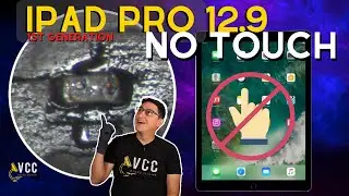 iPad Pro 12.9 Gen 1 - No Touch After Screen Repair. How To Fix a Blown Filter. Microsoldering Repair