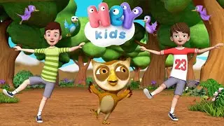 Dans la forêt lointaine 🐦 Coucou hibou | Chanson bébé - HeyKids