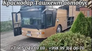 краснодар-ташкент автобус,ростов ташкент автобус,Ташкент Краснодар автобус