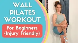 FULL BODY WALL PILATES WORKOUT FOR BEGINNERS | 20 MIN | NO EQUIPMENT