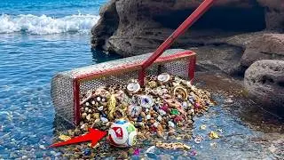 Underwater Treasure Hunt: I Found Massive Gold Nuggets & a Luxury Watch Under Waves