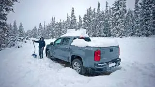 getting stranded after snow storm