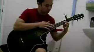 Toilet Guitarist - Canon in D (Trace Bundy) Cover