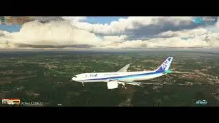 MSFS2020 Narita International Airport RWY34R Landing