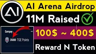 AI Arena Airdrop Full Details || AI Arena Airdrop All Task || Arena Airdrop 11M Funding Project